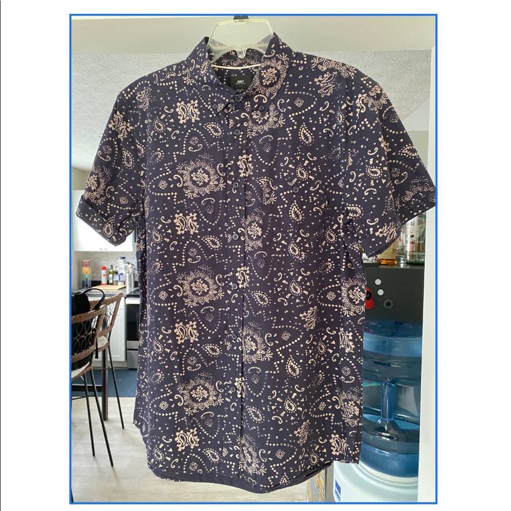 Obey Button Down Short Sleeve